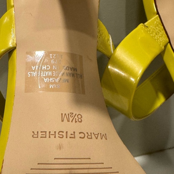 Marc Fisher Zasha Neon Women's Heeled Sandals - Picture 13 of 13